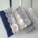 Wedding / Bridal / Bridesmaid Clutch - Ivory..