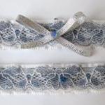 Bridal Garter Set - Betty Something Blue - Special..