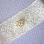 Bridal Garter Set - Simply Chic - Ivory Or..