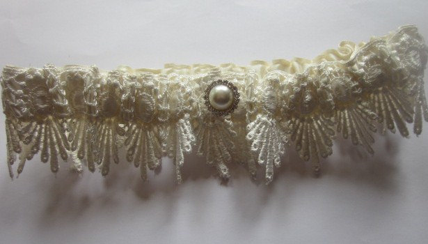 Bridal Garter - Vintage Inspired Bridal Garter Set